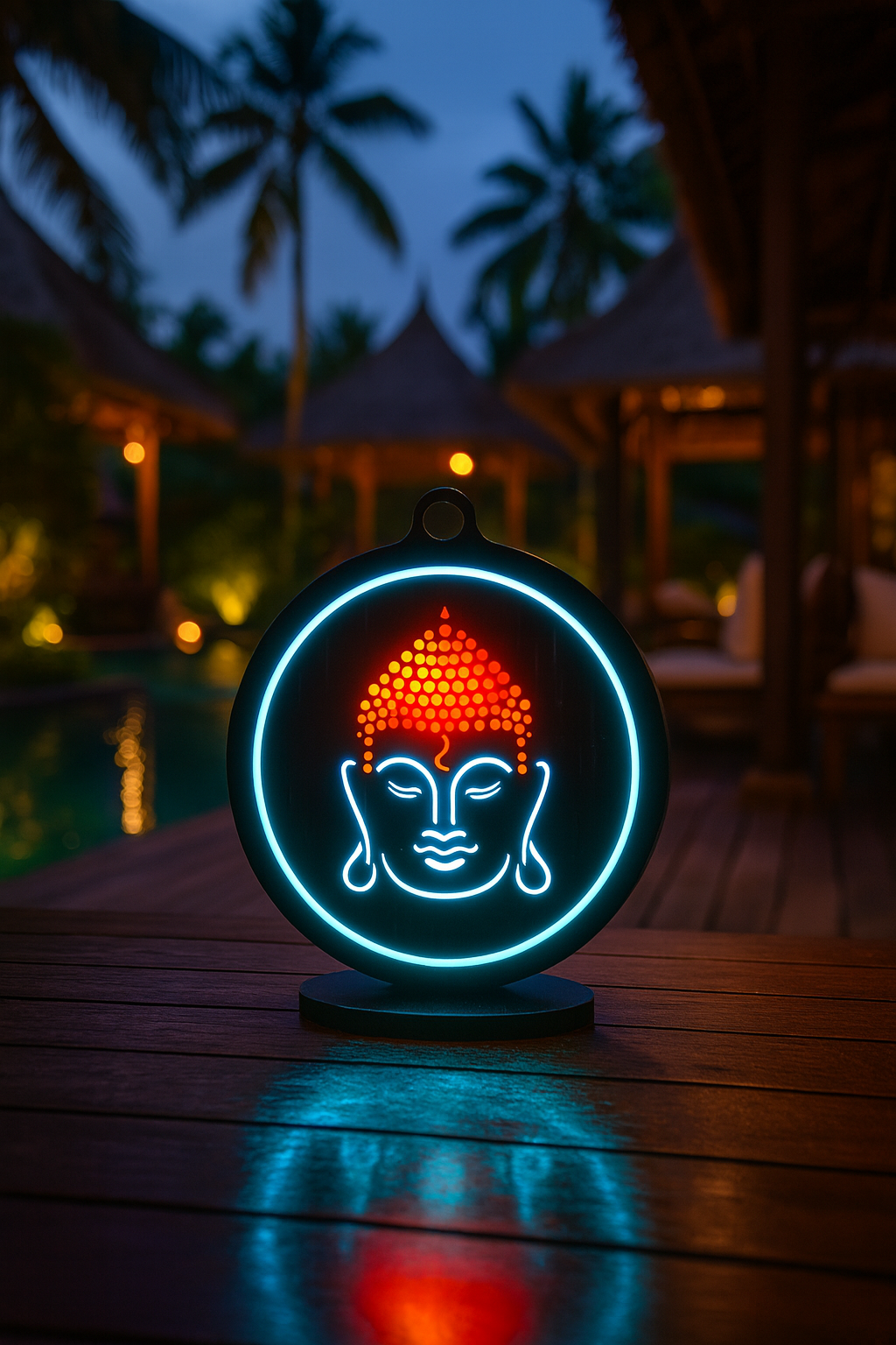 LIGHT OF BUDDHA - LED PROTECTION PENDANT