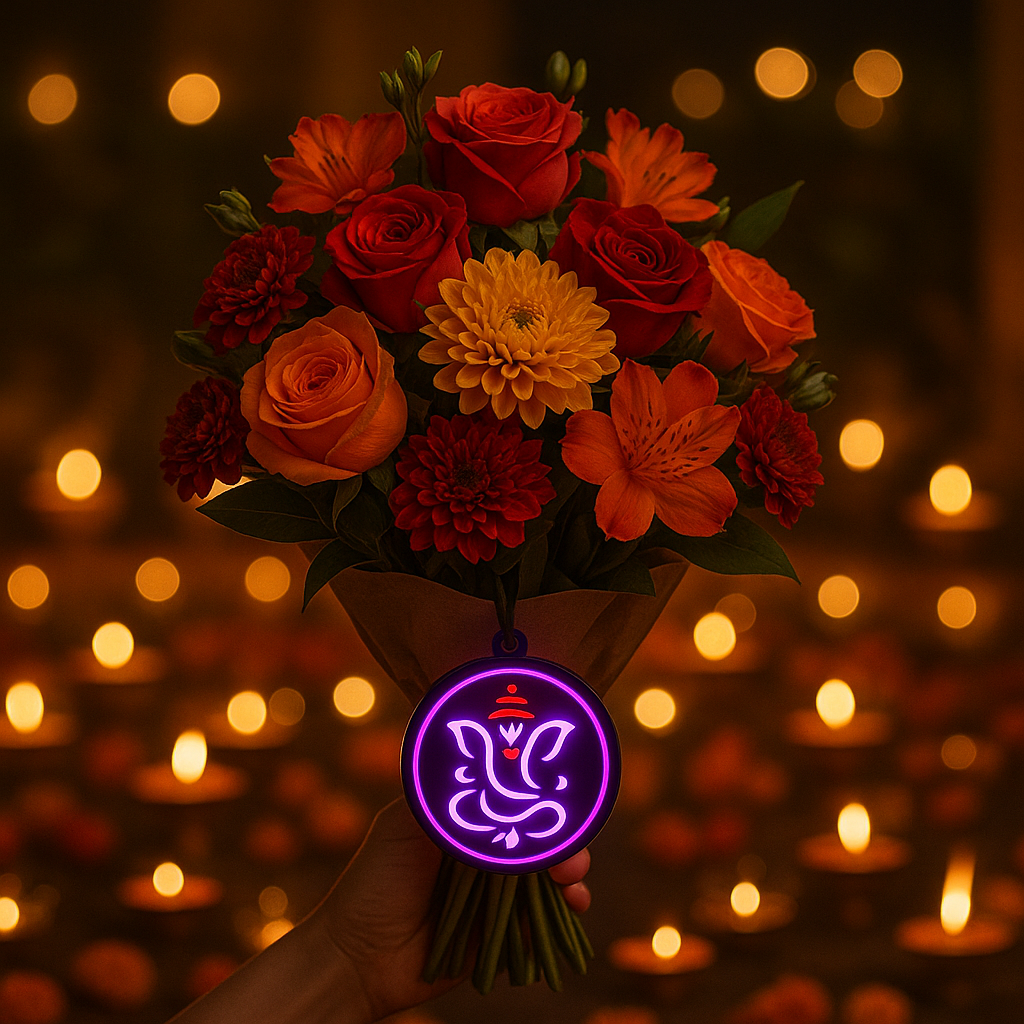GANESHA- - LED PROTECTION PENDANT