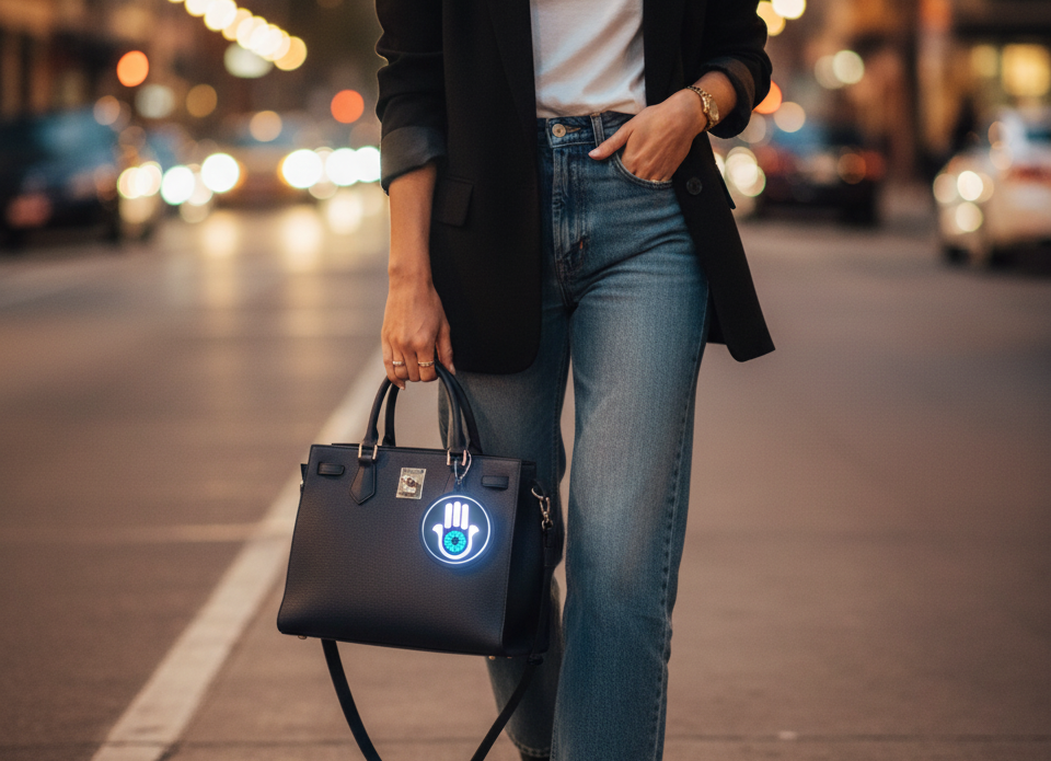 EVIL EYE / HAND OF HAMSA - LED PROTECTION PENDANT