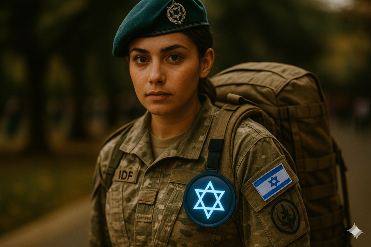 STAR OF DAVID - LED PROTECTION PENDANT