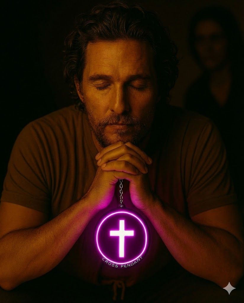 MATTHEW CROSS - LED PROTECTION PENDANT
