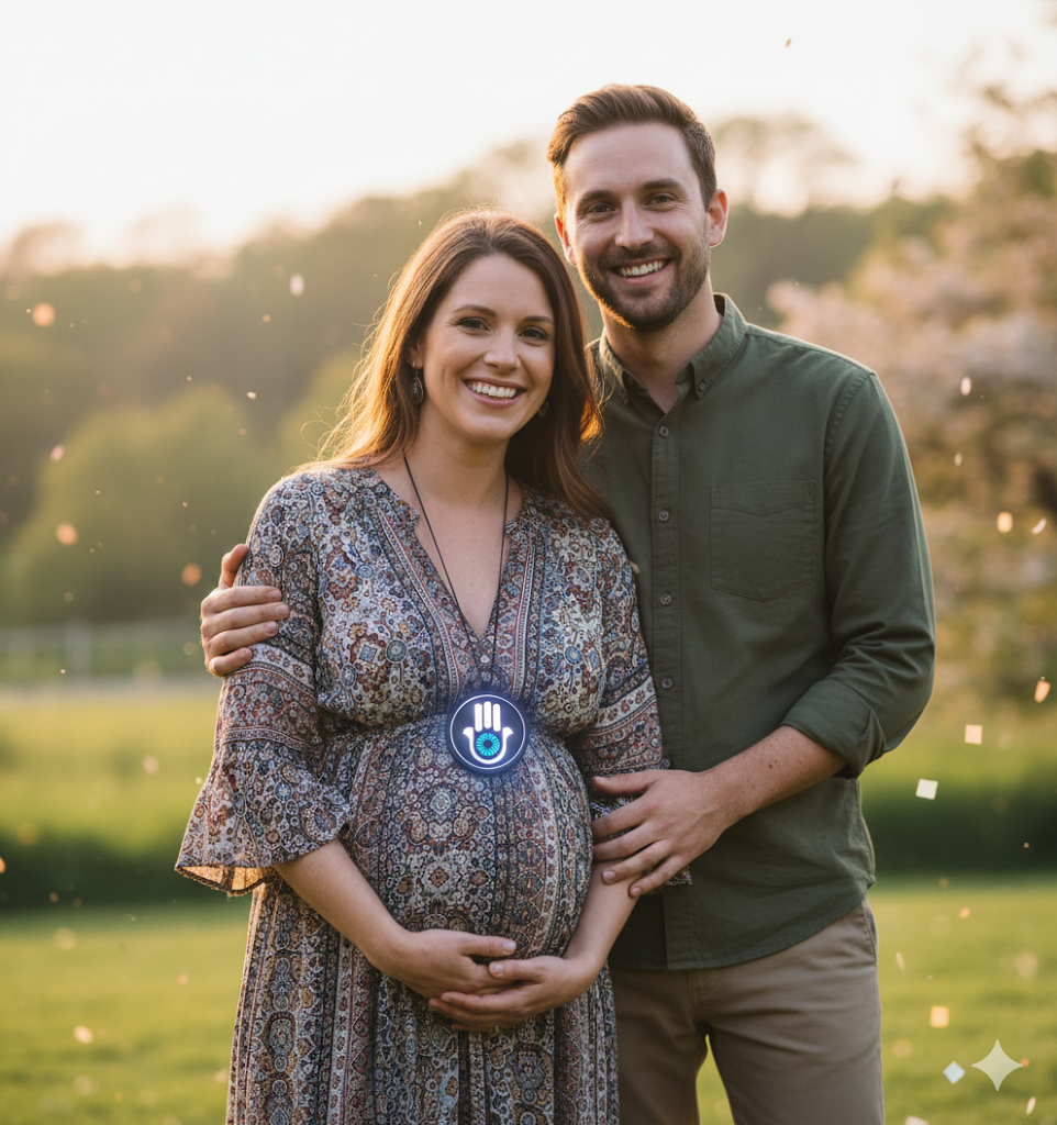 EVIL EYE / HAND OF HAMSA - LED PROTECTION PENDANT