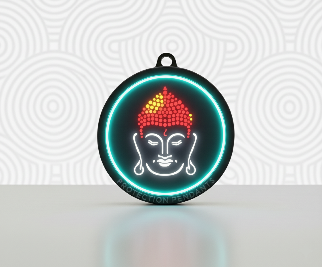LIGHT OF BUDDHA - LED PROTECTION PENDANT