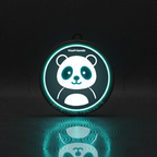 VEEFRIENDS "PATIENT PANDA" HALO PENDANT