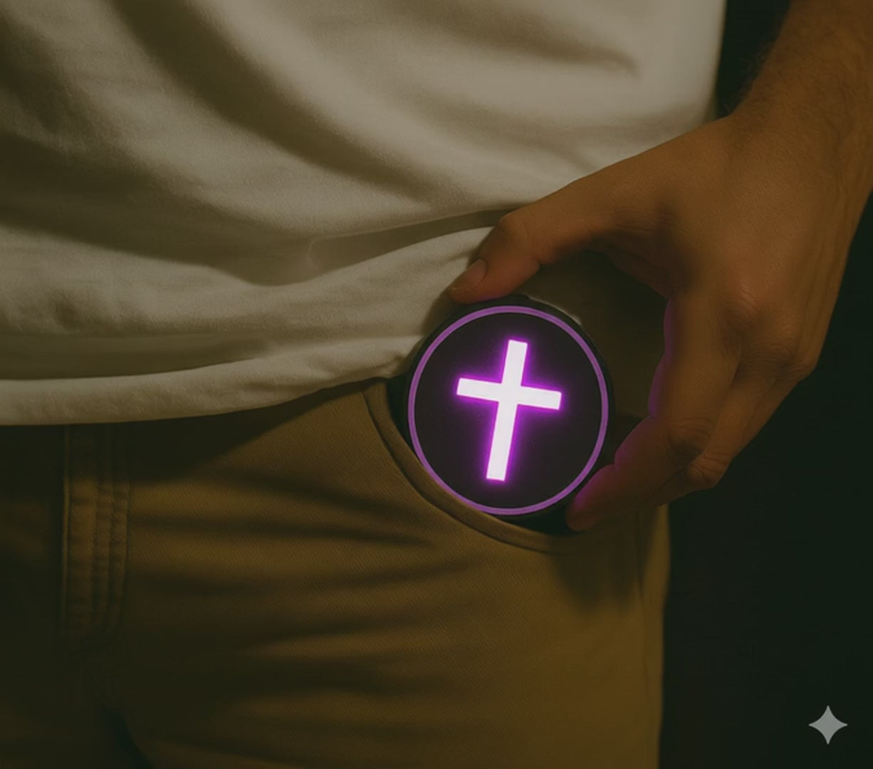 cross pocket pendant every day carry